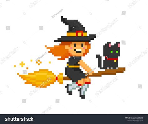 Delving into the symbolism of pixel witch haut